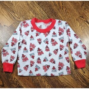 Vintage Chicago Bulls Shirt Kids 3T 1996 Crewneck Long Sleeve NBA Basketball